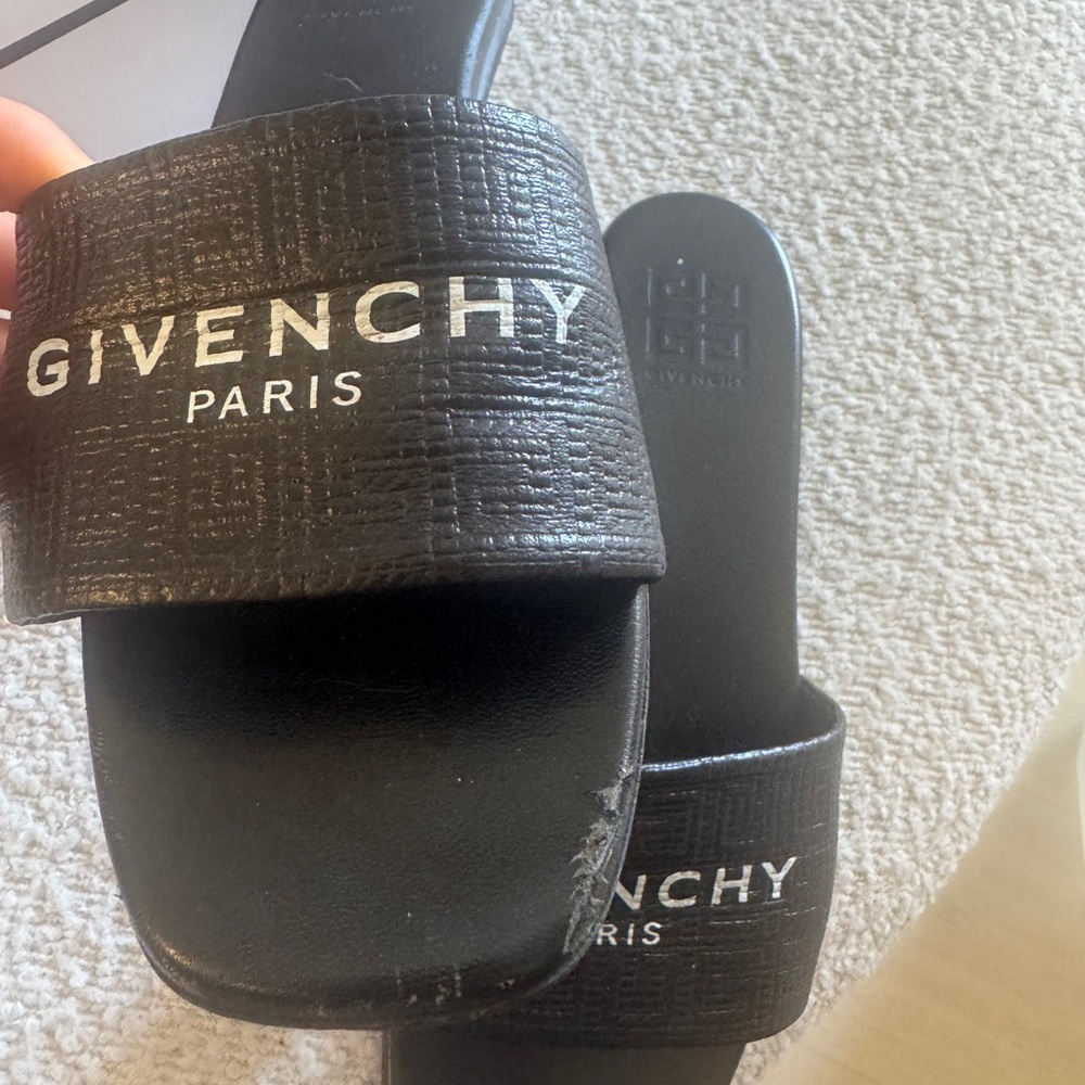 Givenchy Black Sandals Minimalist Design - Picture 3 of 4